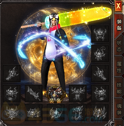 帝王霸业飞升装备在哪查看