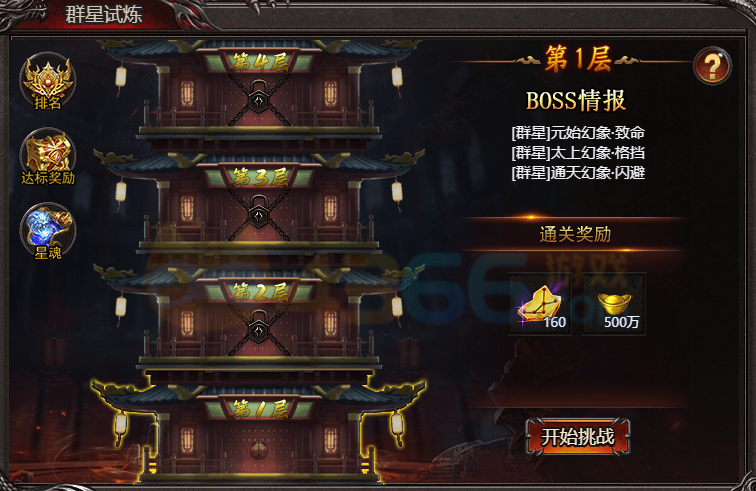 帝王霸业群星试炼介绍