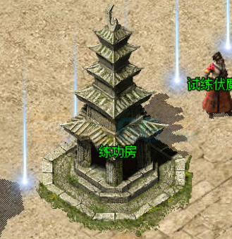 血饮龙纹练功房介绍