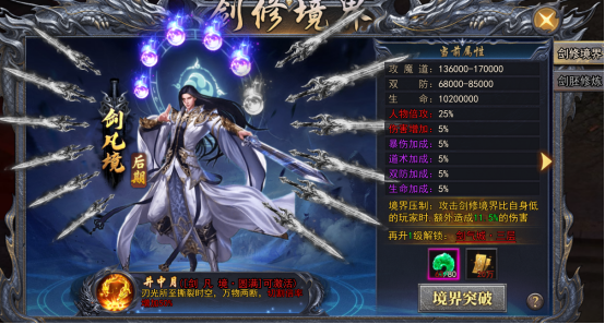 天尊传奇如何提升剑修境界